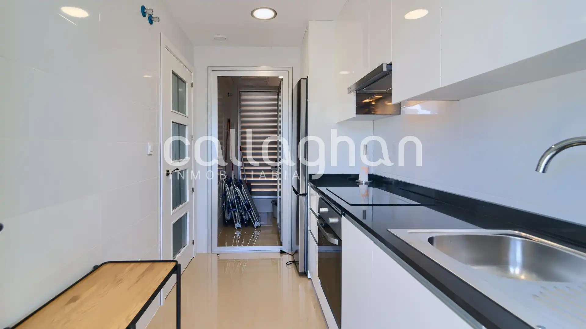 Cocina de Piso en venta en Oropesa del Mar / Orpesa con Aire acondicionado, Calefacción y Jardín privado