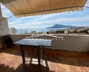 Vista exterior de Casa adosada de lloguer en Altea amb Aire condicionat, Terrassa i Balcó