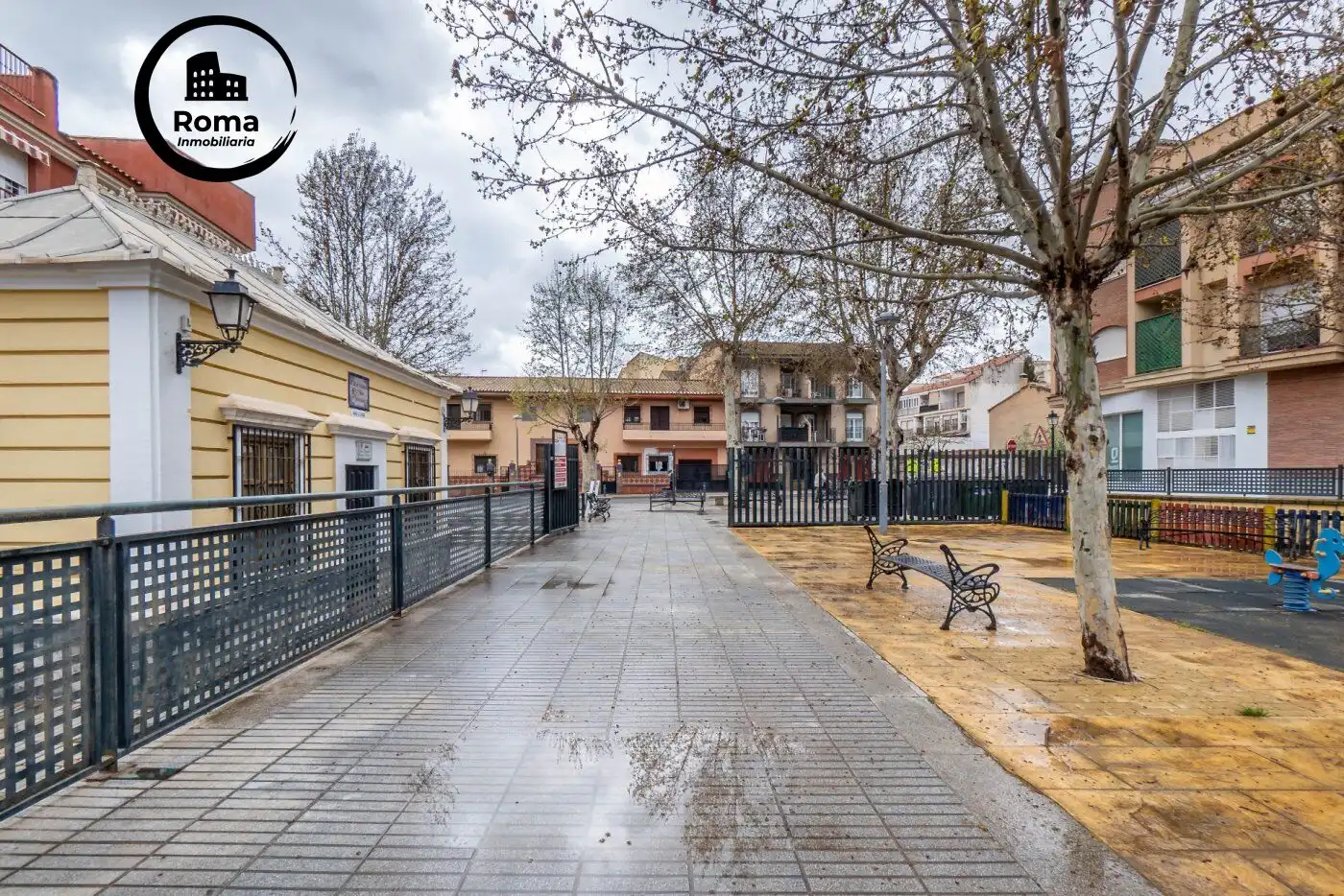 Vista exterior de Piso en venta en Las Gabias con Aire acondicionado, Calefacción y Jardín privado
