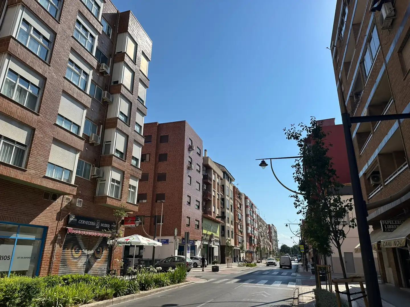 Exterior view of Flat for rent in Xirivella  with Air Conditioner, Parquet flooring and Terrace