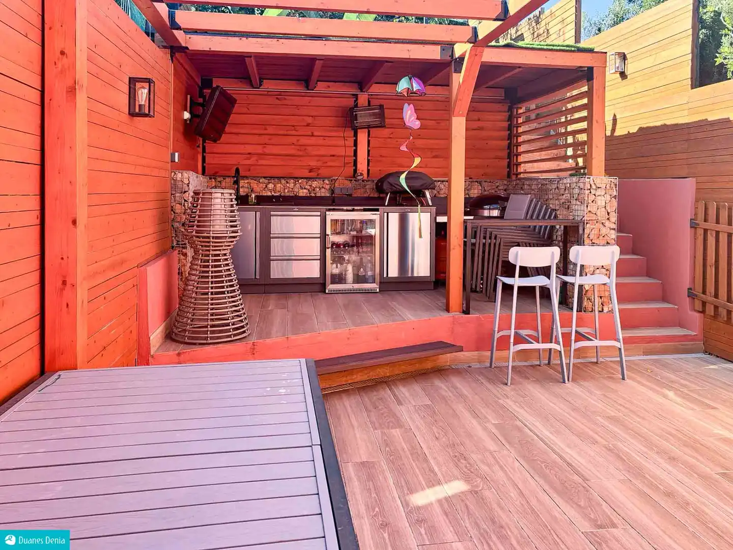 Terrace of Detached homes for sale in Dénia  with Air Conditioner, Private garden and Terrace