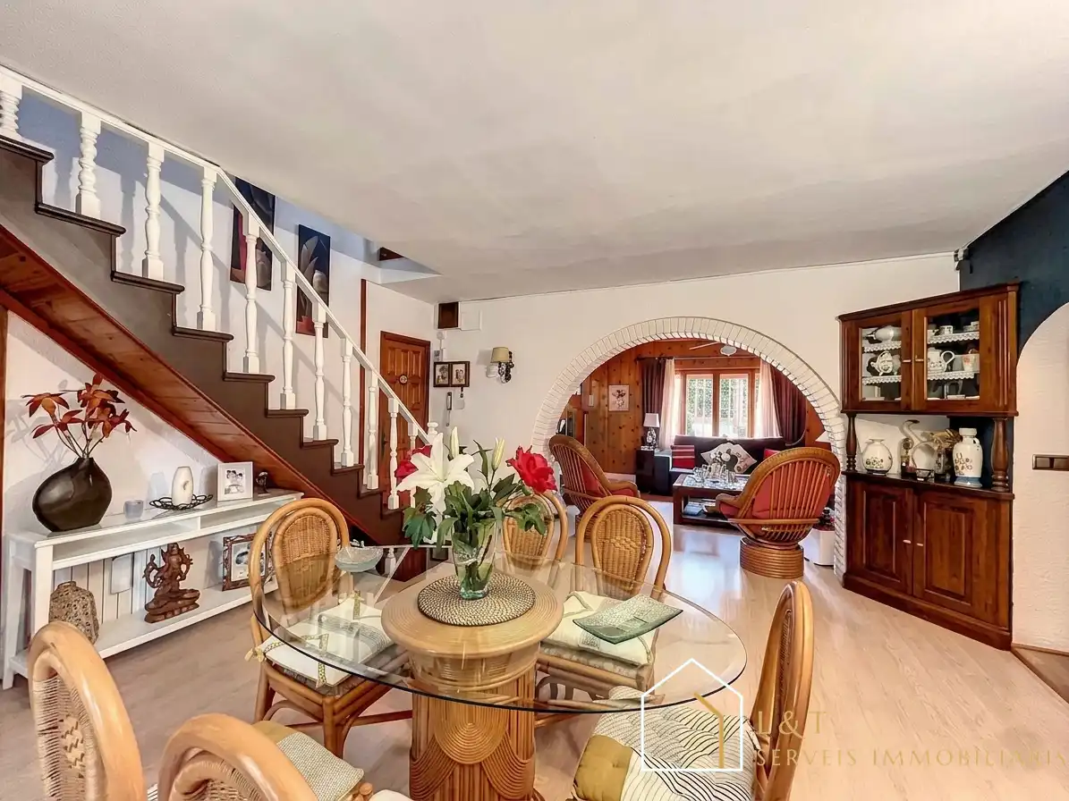 Comedor de Casa o chalet en venta en Vallgorguina con Calefacción, Jardín privado y Parquet