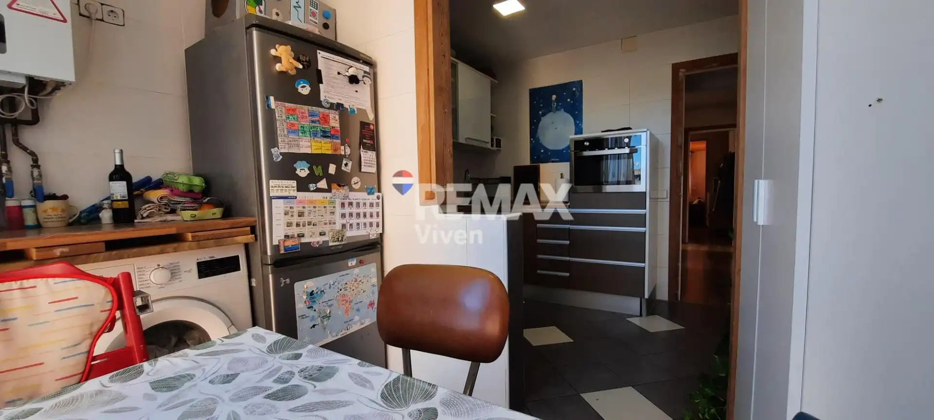 Cuina de Àtic en venda en Vilanova i la Geltrú amb Calefacció, Parquet i Terrassa
