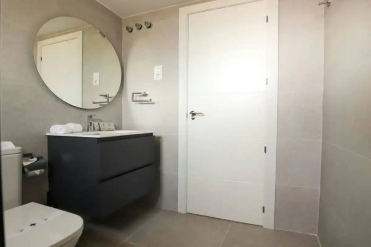 Baño de Apartamento en venta en Mijas con Aire acondicionado, Terraza y Piscina comunitaria
