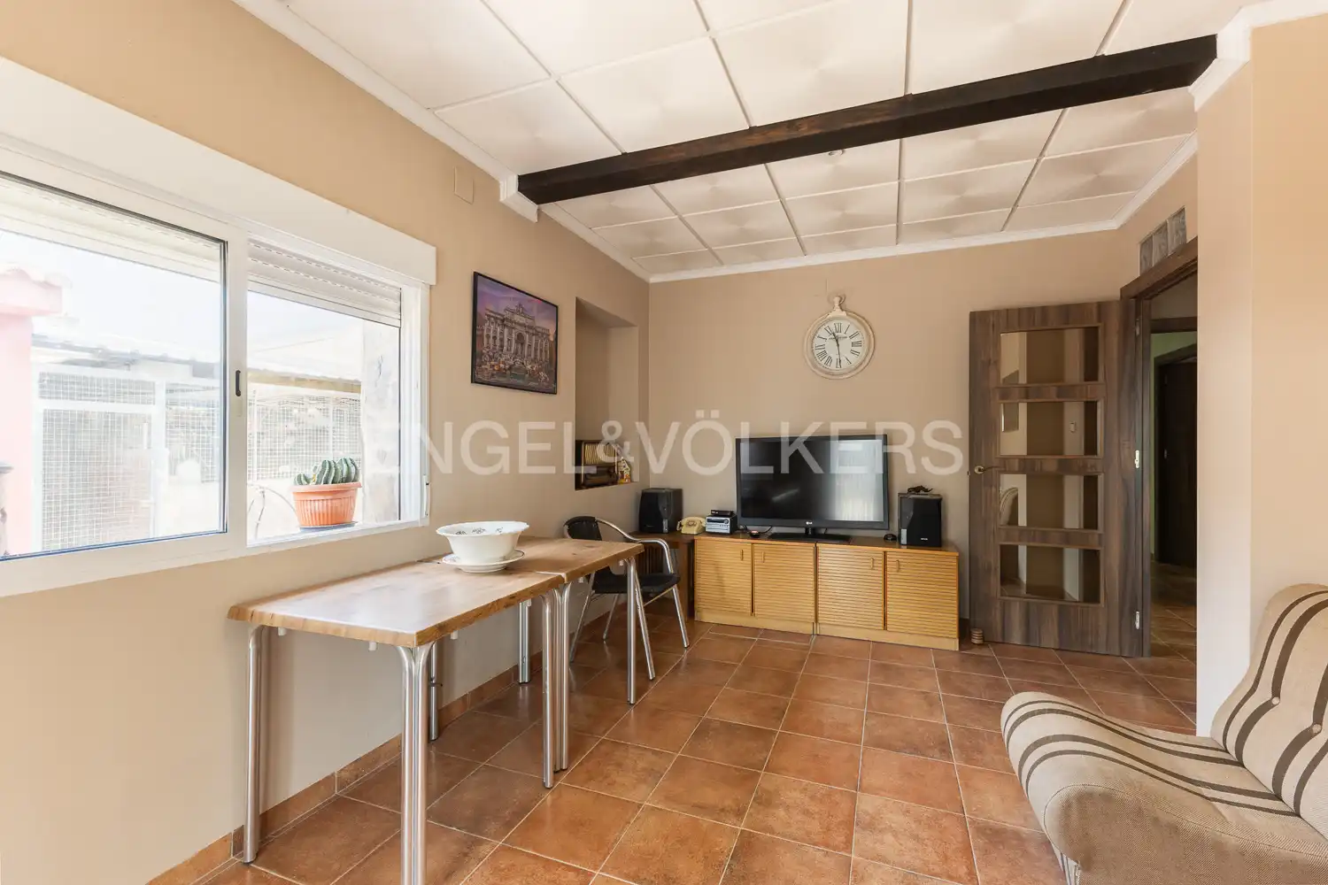 Sala de estar de Casa o chalet en venta en Casinos con Calefacción, Jardín privado y Terraza