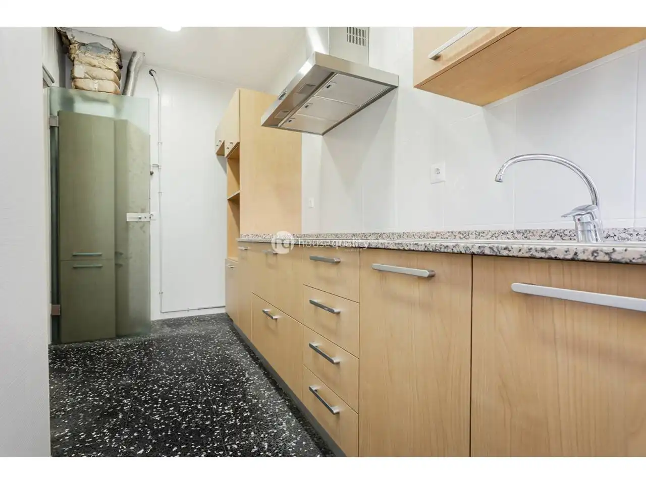 Kitchen of Flat for sale in Barcelona  with Private garden, Terrace and Balcony