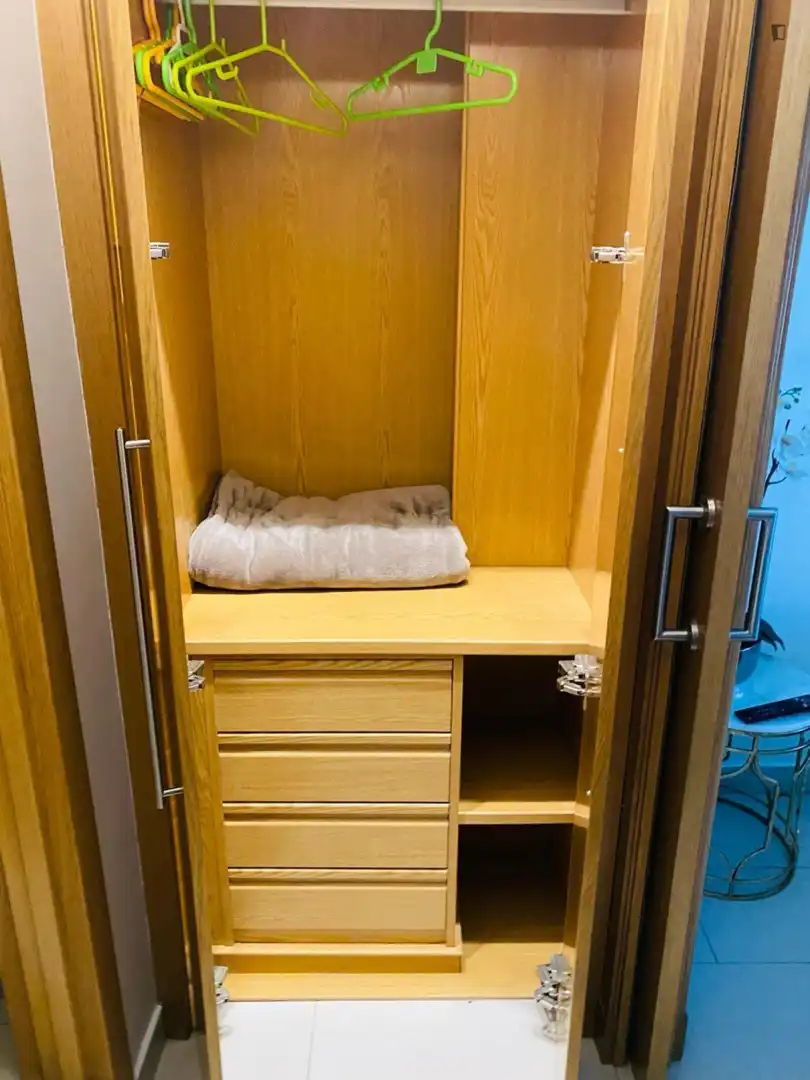 Bedroom of Apartments for rent in Madrid  with Air Conditioner, Furnished and Oven