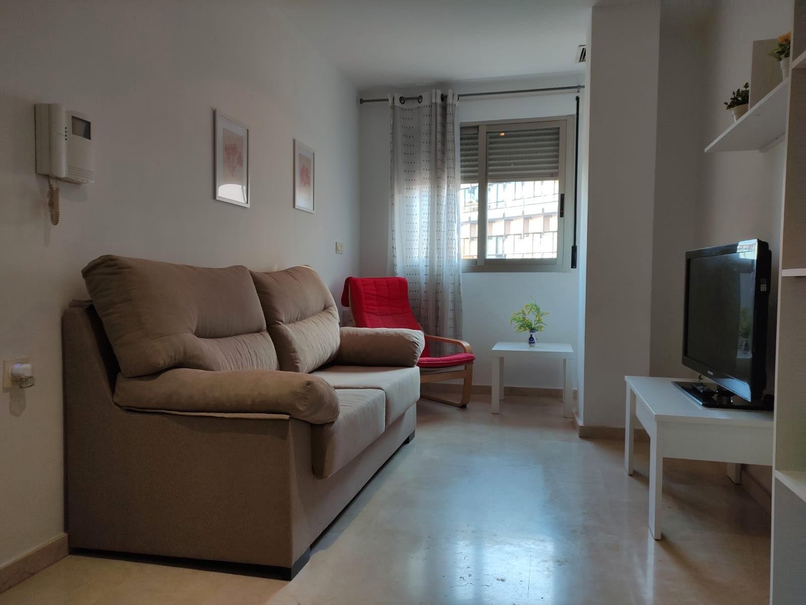 Sala d'estar de Apartament en venda en  Murcia Capital amb Aire condicionat, Calefacció i Traster