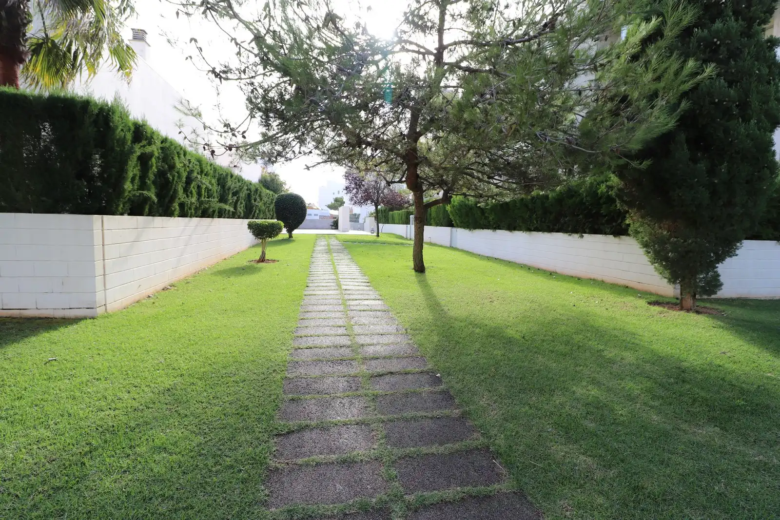 Jardín de Piso de alquiler en  Palma de Mallorca con Aire acondicionado, Parquet y Terraza