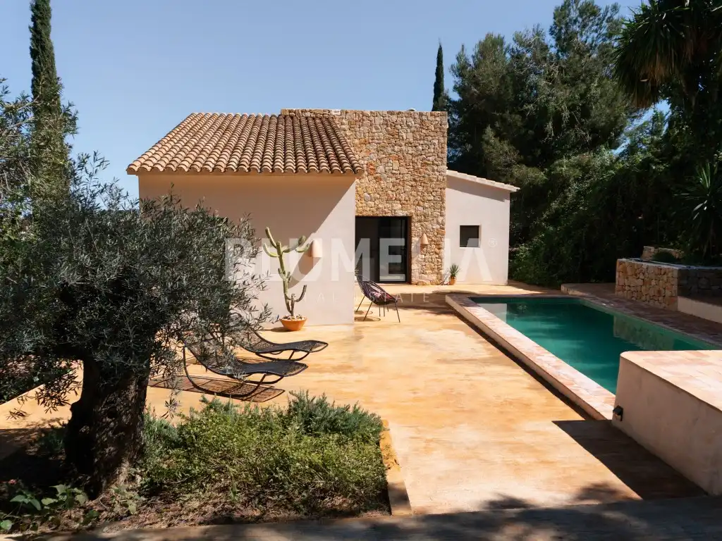 Exterior view of Houses for sale in Dénia  with Air Conditioner, Private garden and Terrace