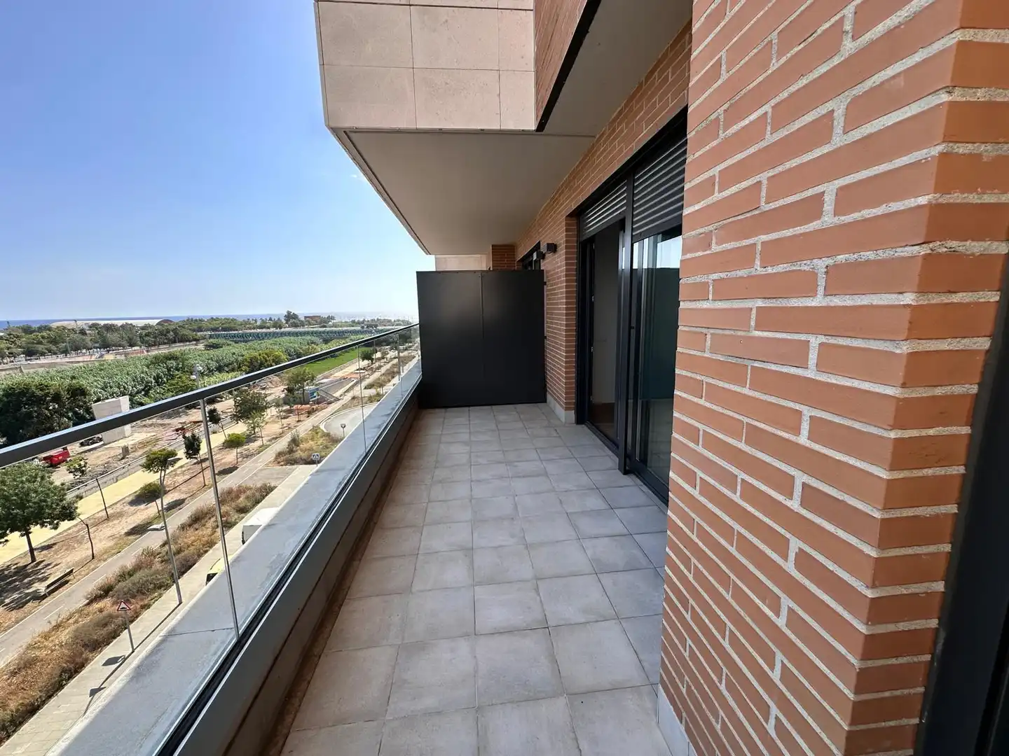 Terrassa de Pis de lloguer en Sant Adrià de Besòs amb Aire condicionat, Calefacció i Parquet