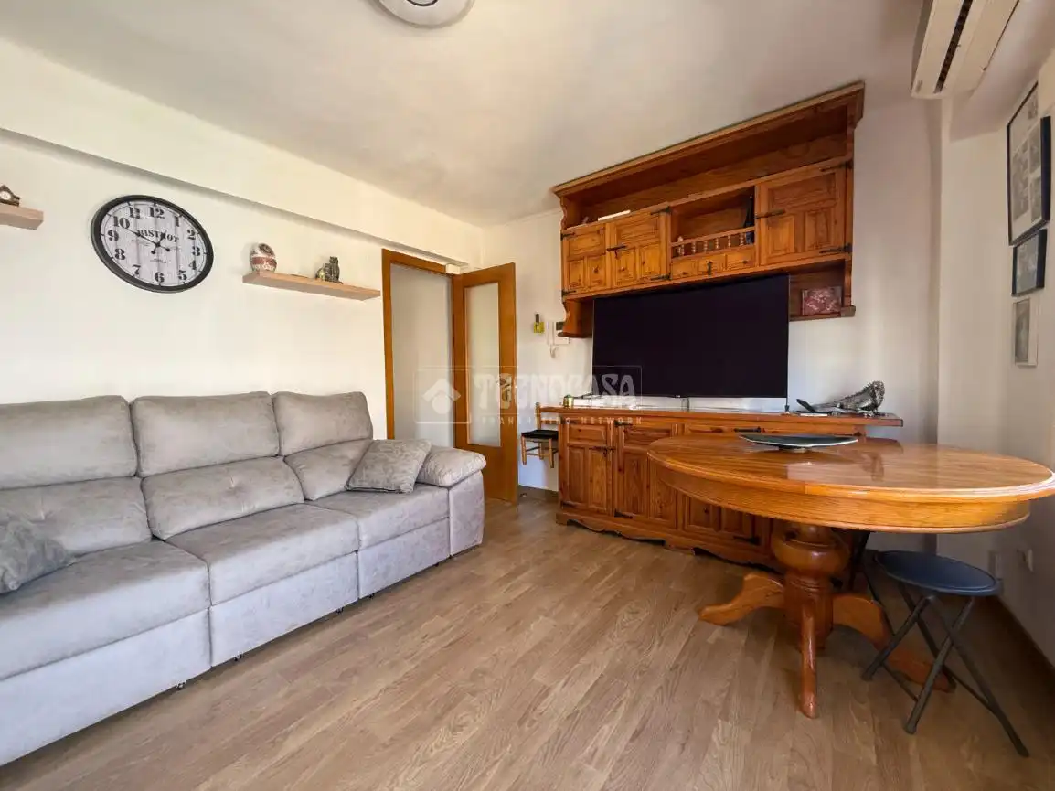 Sala de estar de Piso en venta en Valencia con Aire acondicionado y Balcón