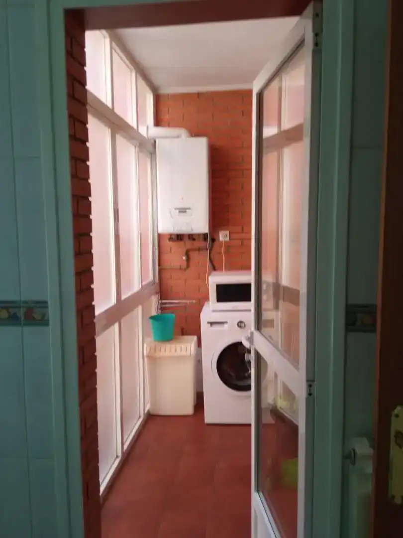 Terrasse von Wohnung zur Miete in Ciudad Real mit Privatgarten, Parkett und Schwimmbad