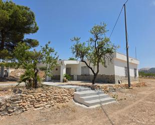 Exterior view of House or chalet for sale in Algueña  with Terrace