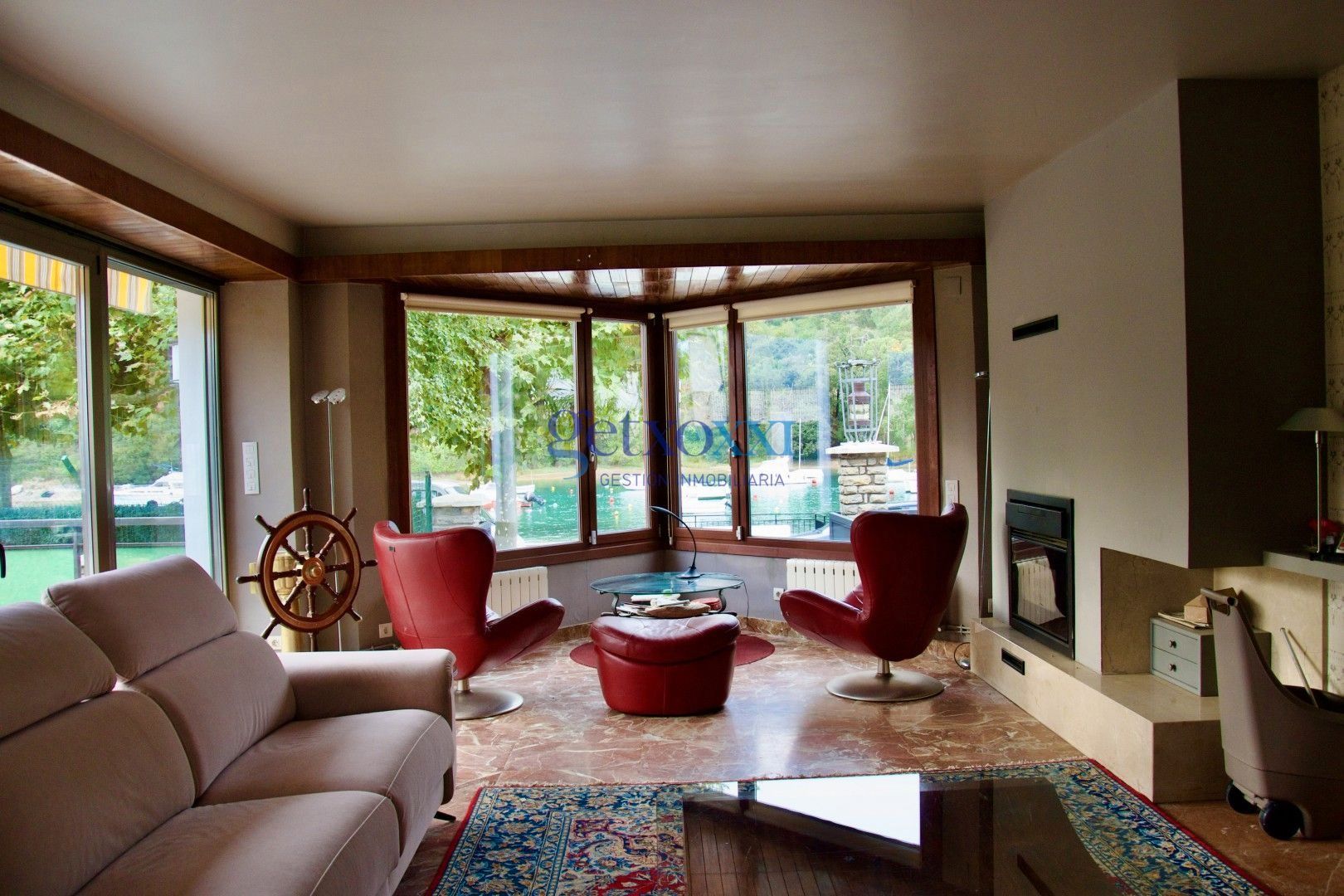 Sala de estar de Casa o chalet en venta en Plentzia con Calefacción, Jardín privado y Terraza