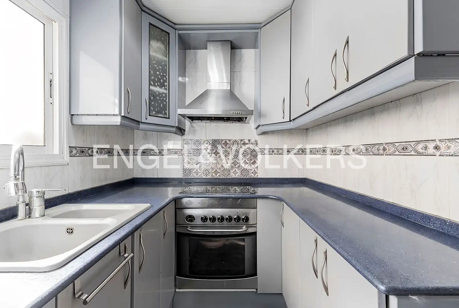 Kitchen of Flat for sale in Sant Joan Despí  with Air Conditioner, Heating and Terrace