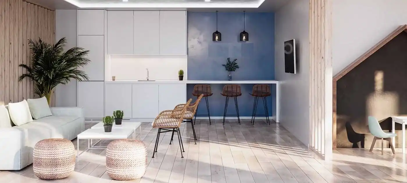 Cocina de Apartamento en venta en Jávea / Xàbia con Piscina