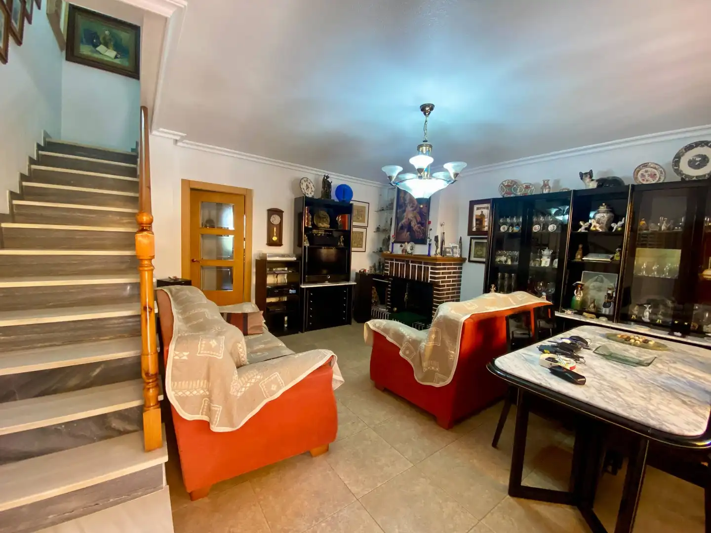 Living room of Houses for sale in Murcia  with Air Conditioner, Heating and Private garden