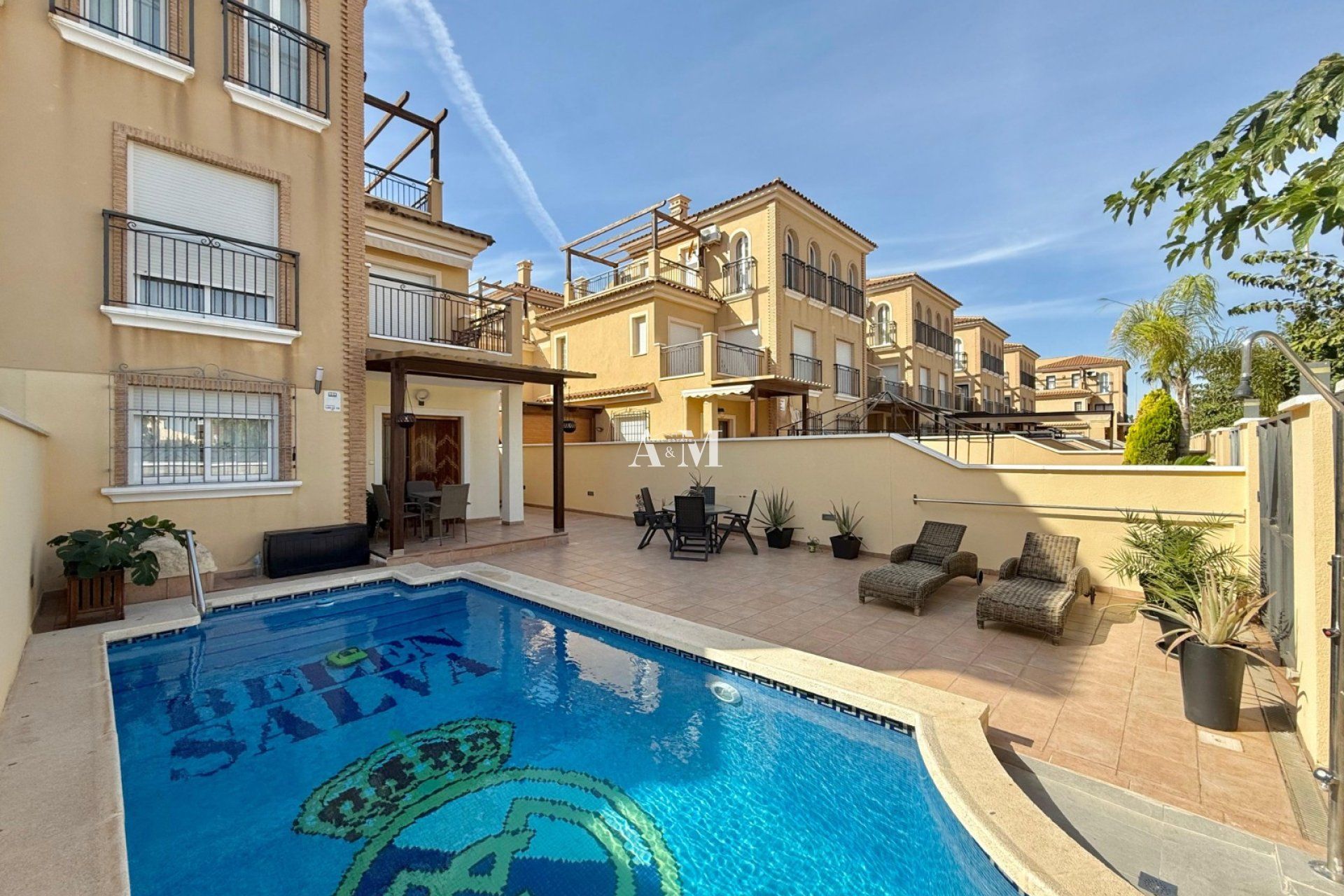 Exterior view of Houses for rent in Pilar de la Horadada  with Air Conditioner, Heating and Terrace