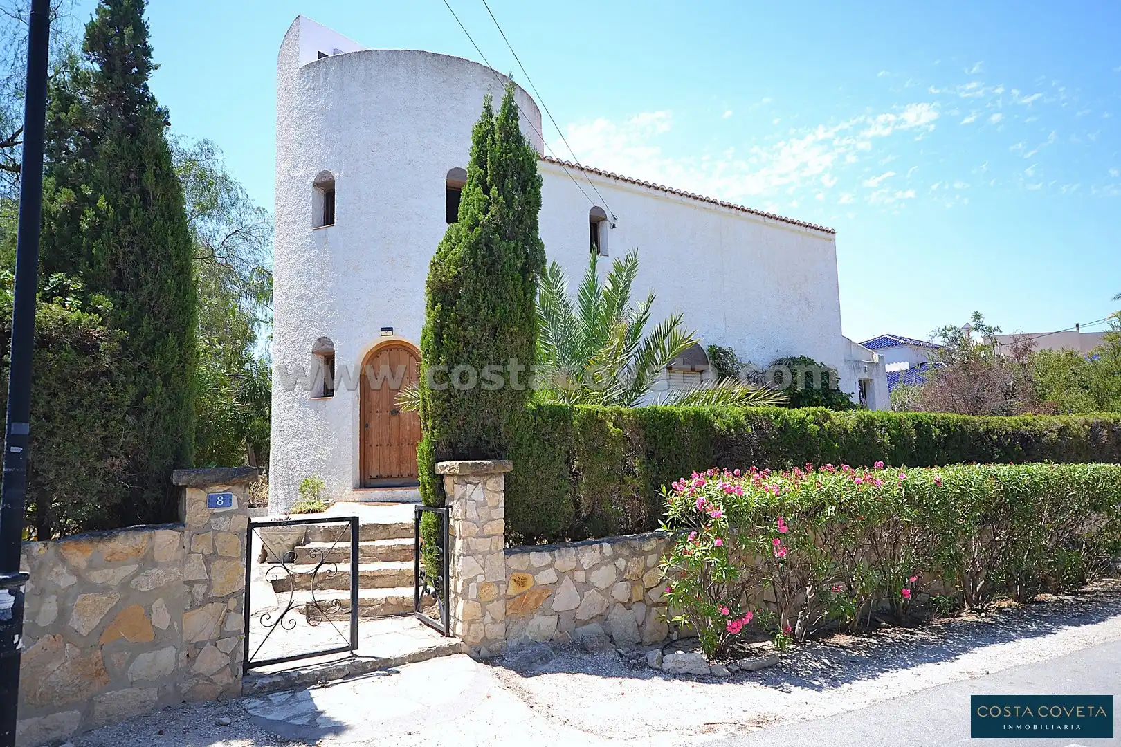 Exterior view of Houses for sale in El Campello  with Air Conditioner, Private garden and Terrace