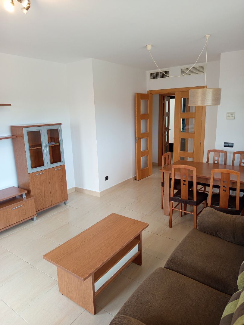 Living room of Flat to rent in  Almería Capital  with Air Conditioner, Heating and Private garden
