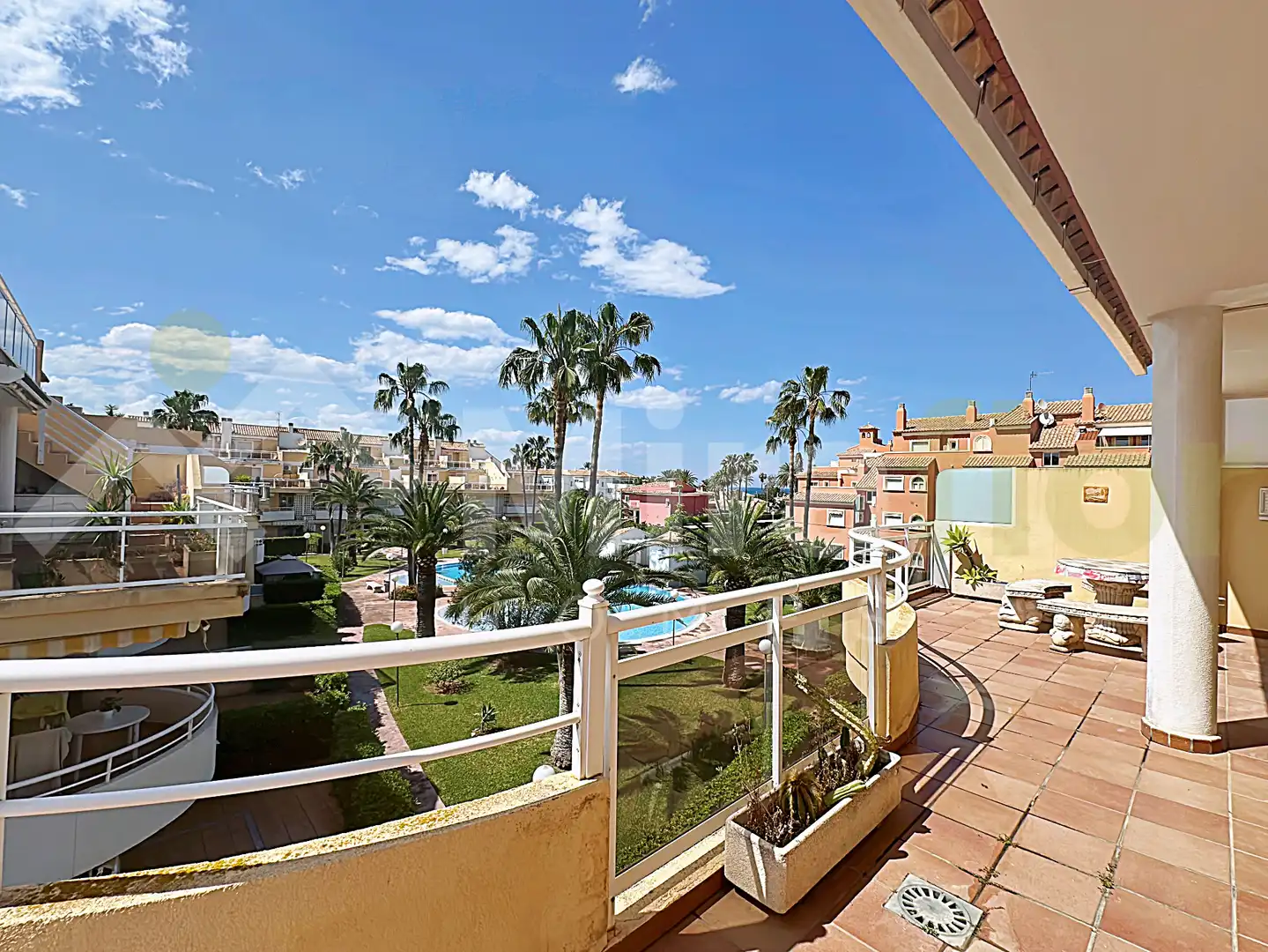 Terrace of Attic for sale in Dénia  with Air Conditioner, Furnished and Oven