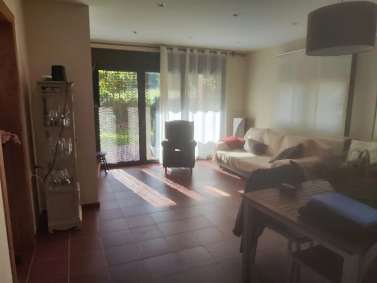 Sala de estar de Casa o chalet en venta en Sant Llorenç de la Muga con Calefacción y Jardín privado