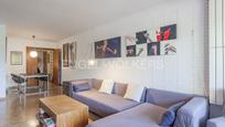 Living room of Apartment for sale in Sant Cugat del Vallès  with Air Conditioner, Terrace and Balcony