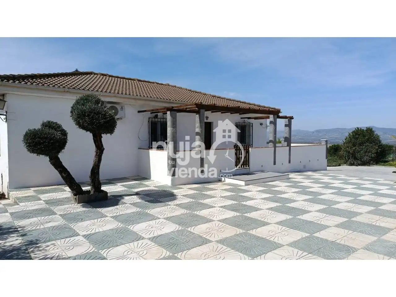 Vista exterior de Casa o chalet en venta en Moraleda de Zafayona con Aire acondicionado, Calefacción y Jardín privado