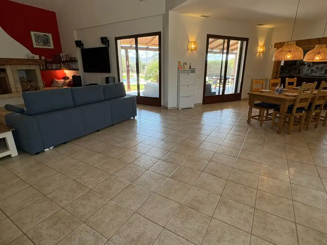 Sala d'estar de Casa o xalet en venda en Lorca amb Aire condicionat, Terrassa i Piscina