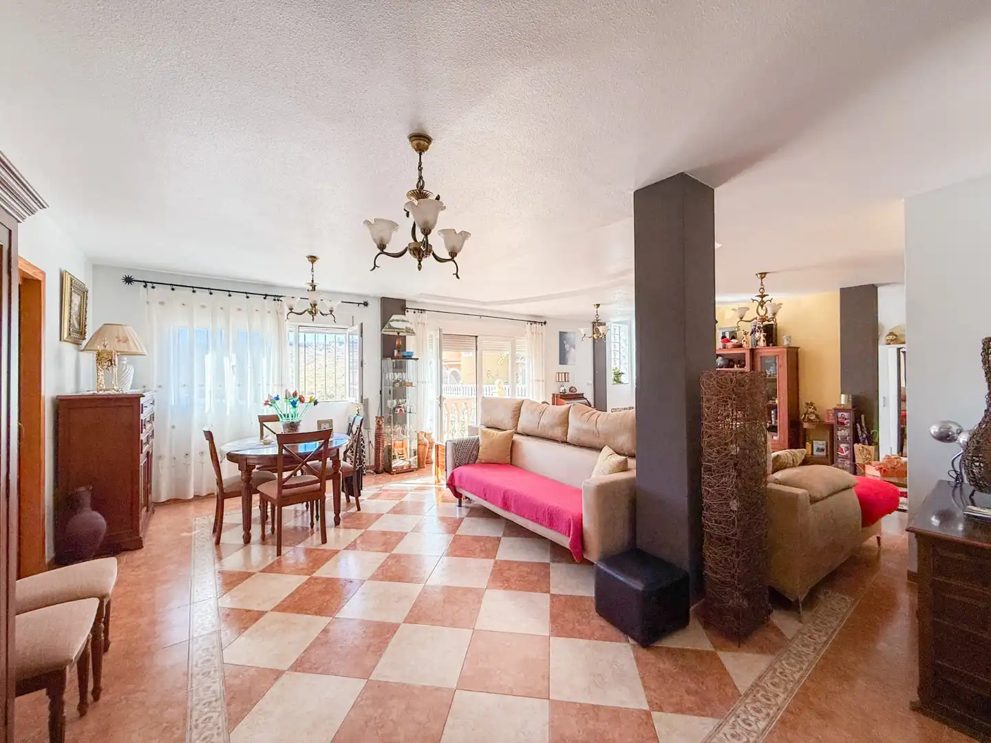Sala de estar de Casa o chalet en venta en Águilas con Terraza, Trastero y Piscina