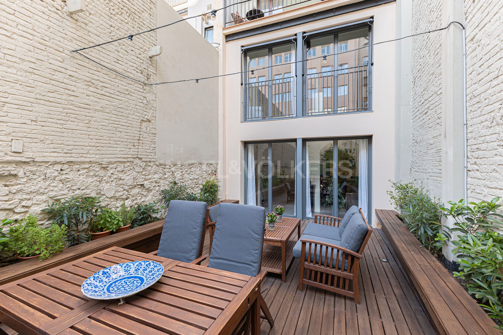 Terrace of Duplex for sale in  Barcelona Capital  with Air Conditioner, Heating and Parquet flooring