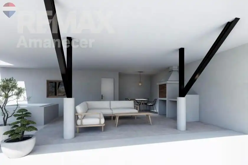 Sala de estar de Casa adosada en venta en Relleu con Aire acondicionado, Calefacción y Jardín privado
