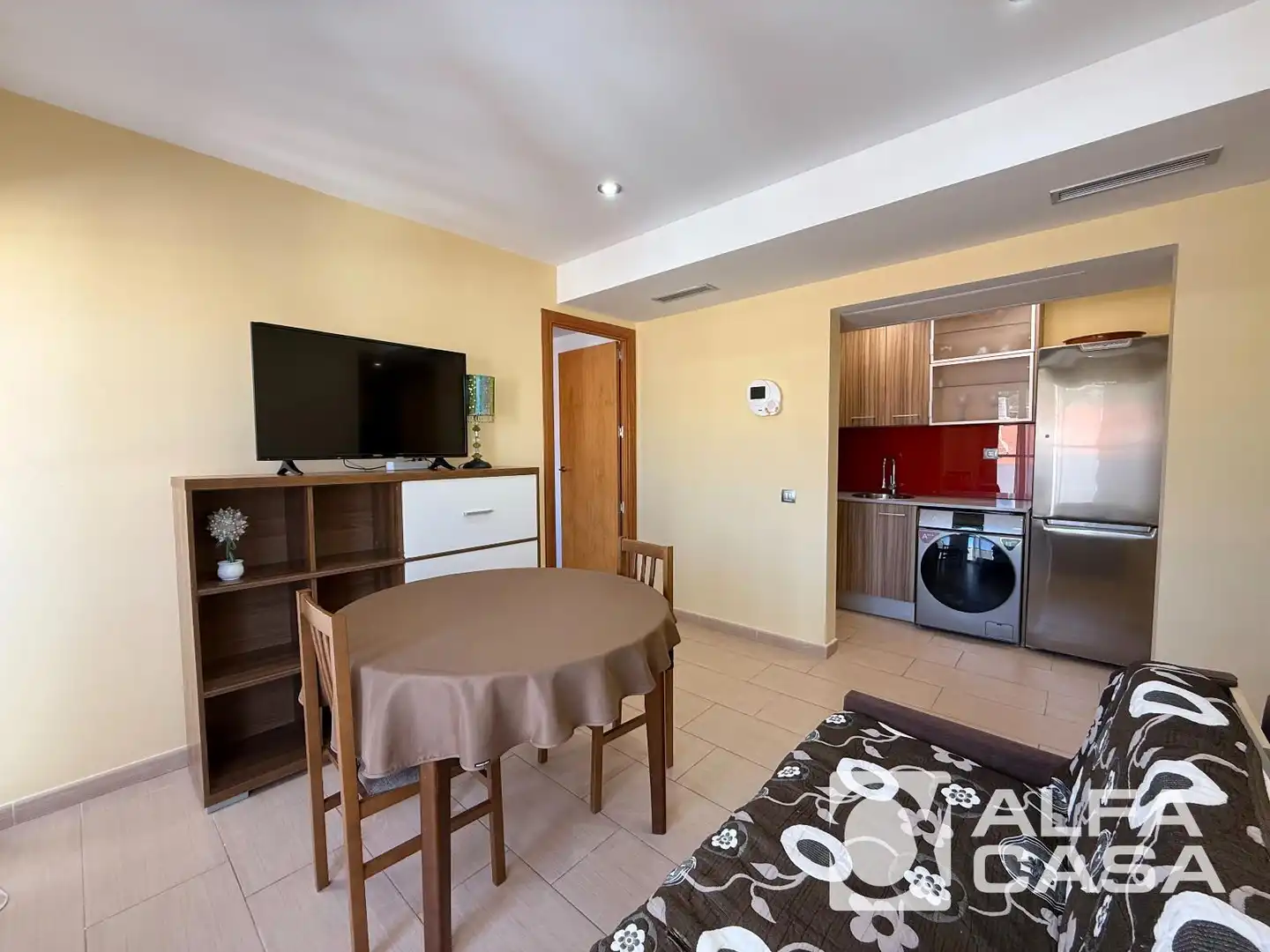 Sala de estar de Piso en venta en Lloret de Mar con Calefacción, Amueblado y Horno