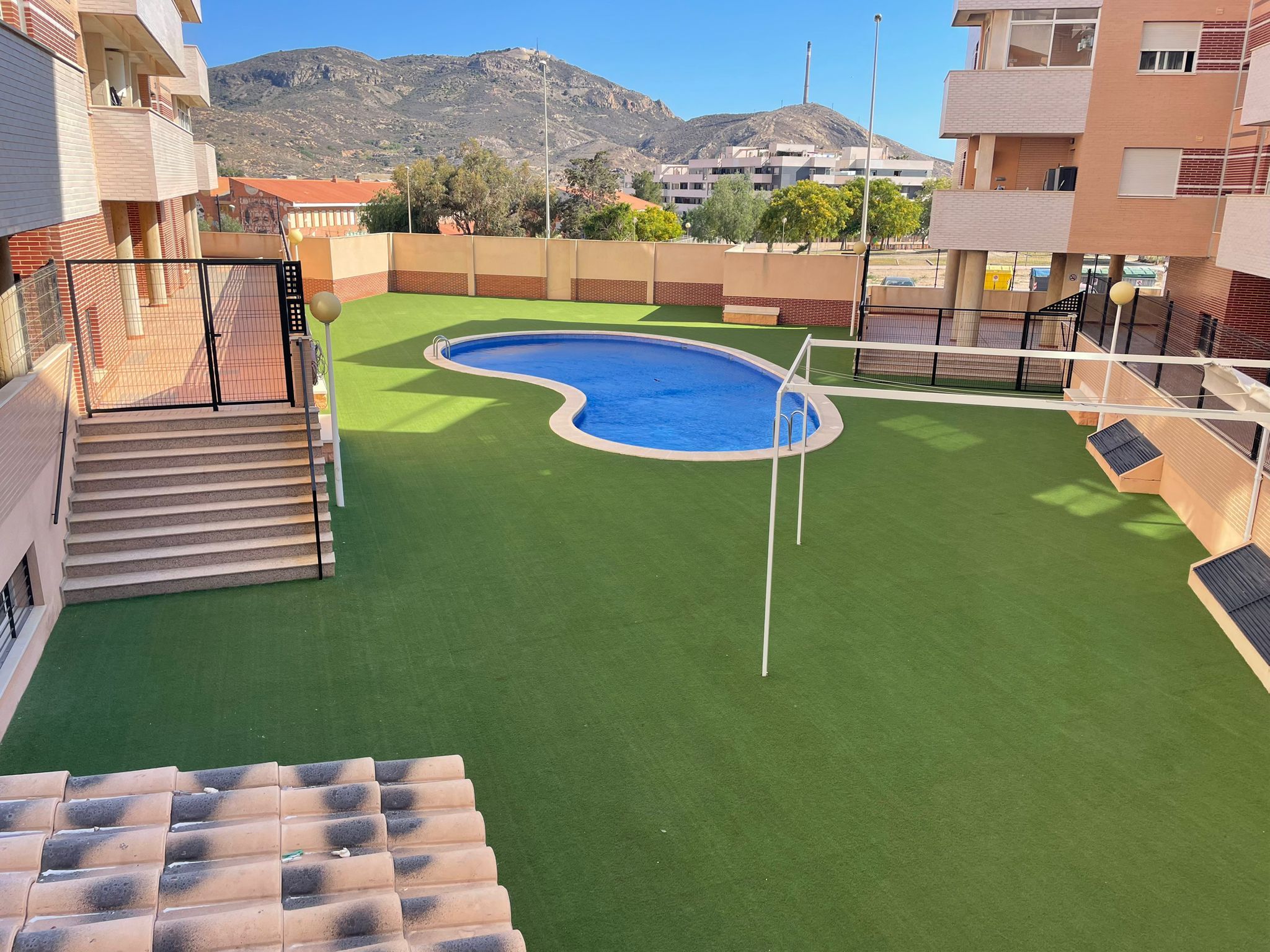 Piscina de Pis en venda en Cartagena amb Aire condicionat, Calefacció i Jardí privat