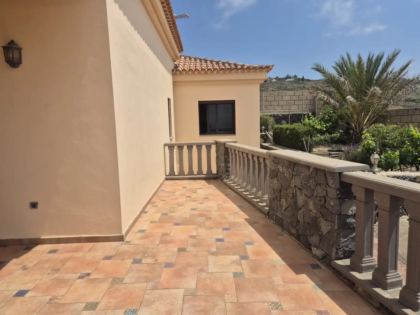 Terraza de Casa o chalet en venta en Vilaflor de Chasna con Jardín privado, Terraza y Piscina