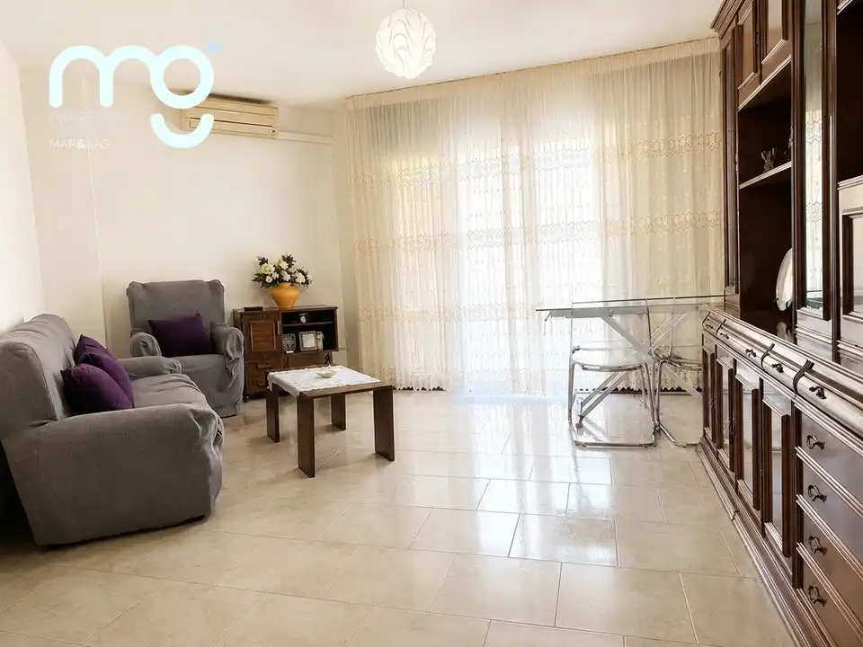 Living room of Flat for sale in Mataró  with Air Conditioner, Heating and Terrace