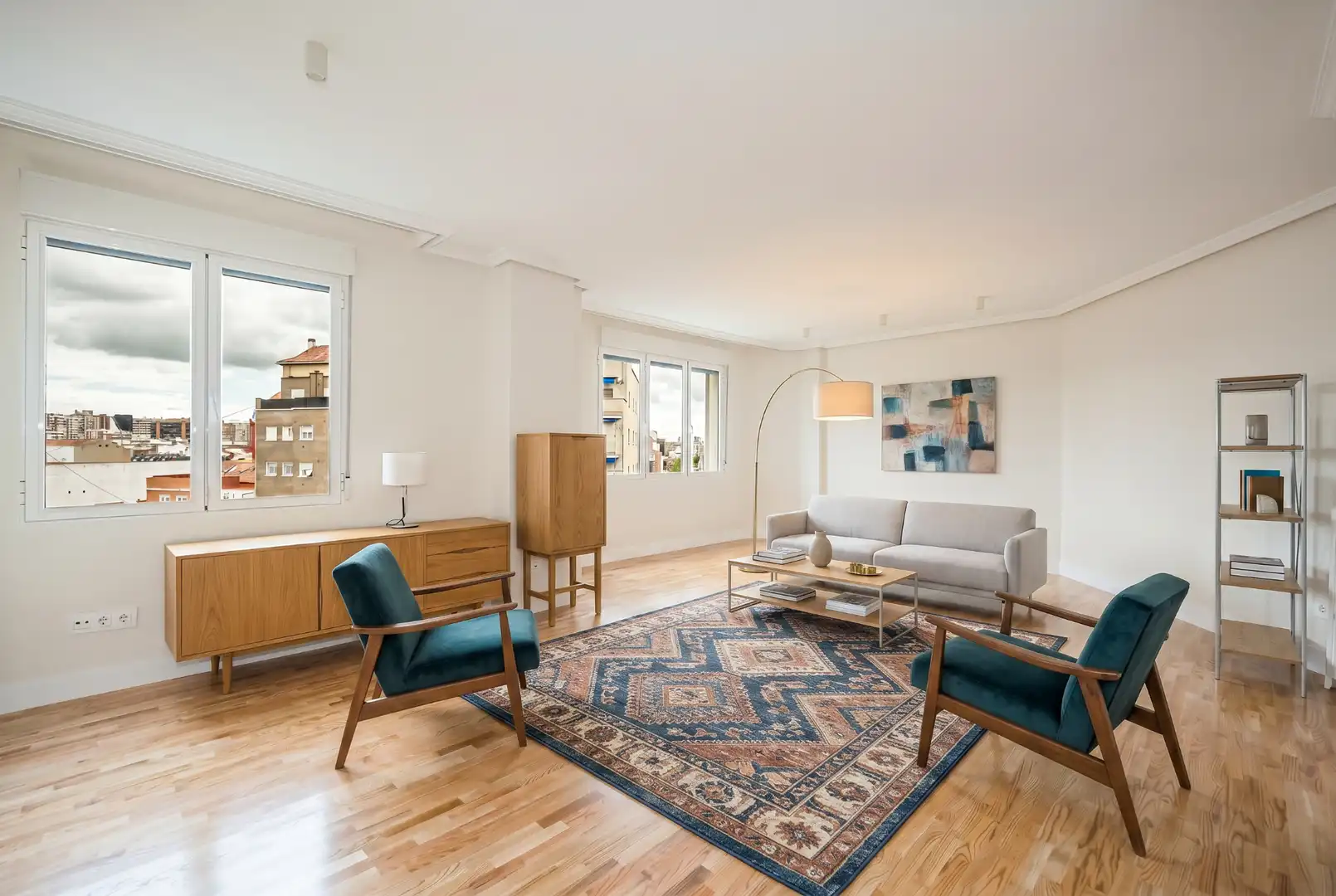 Sala de estar de Piso en venta en Madrid con Aire acondicionado, Calefacción y Terraza