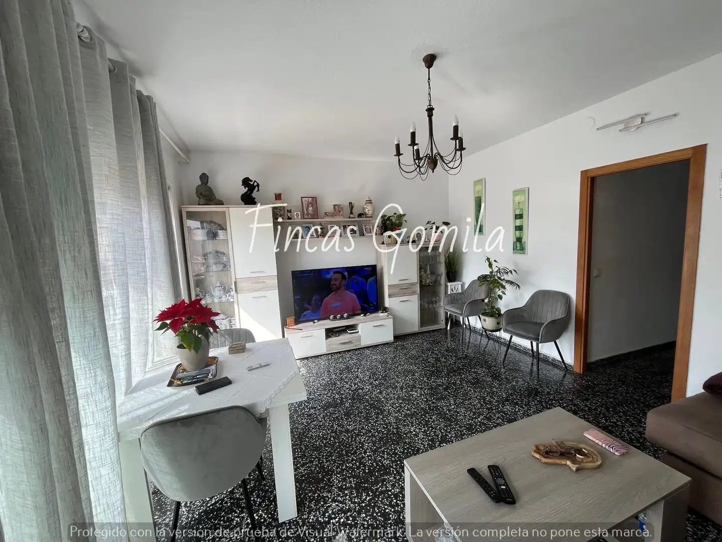 Wohnzimmer von Wohnung zum Verkauf in Maó - Mahón mit Klimaanlage und Terrasse