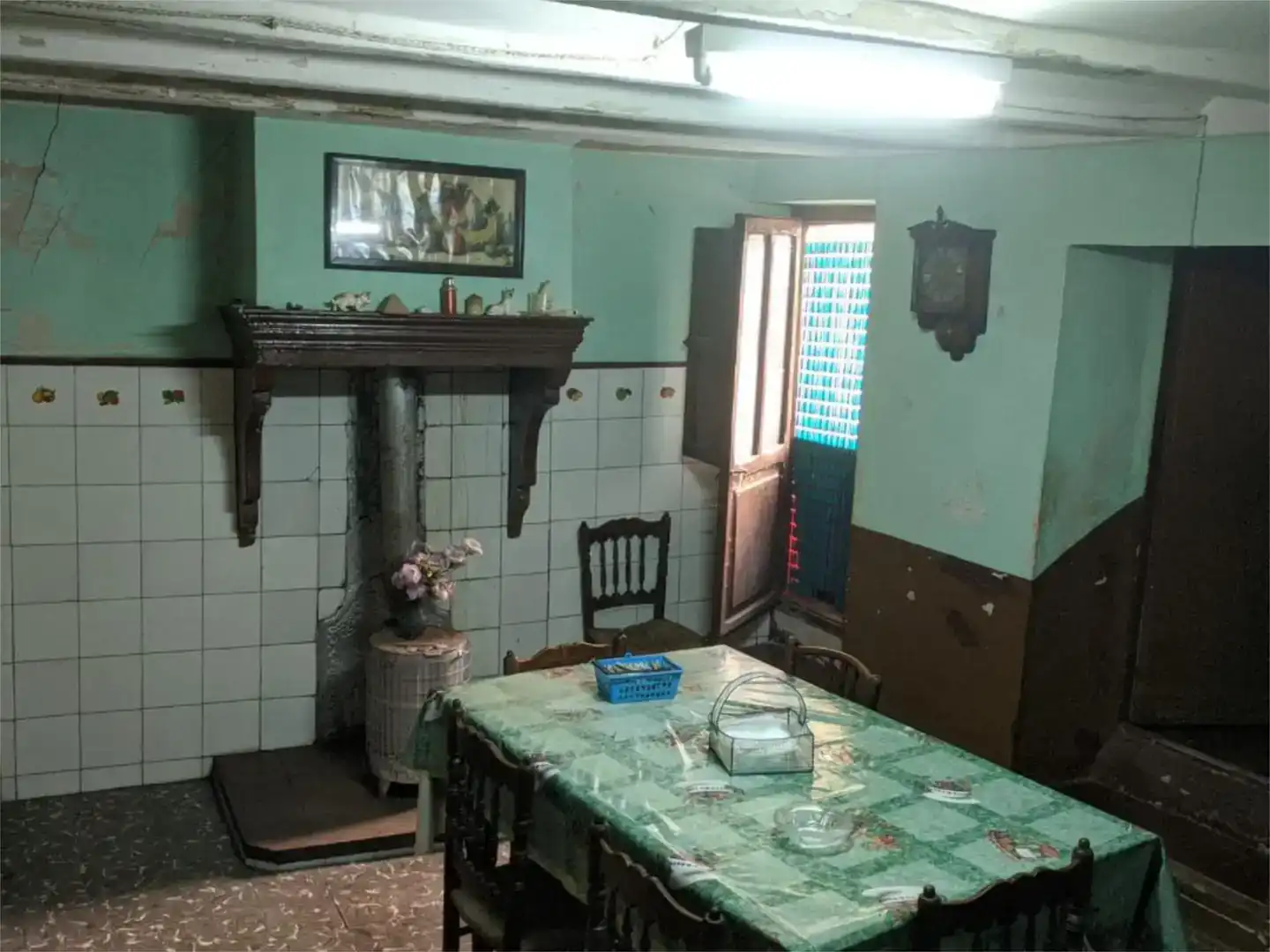 Cocina de Casa adosada en venta en Rubielos de Mora con Trastero y Balcón