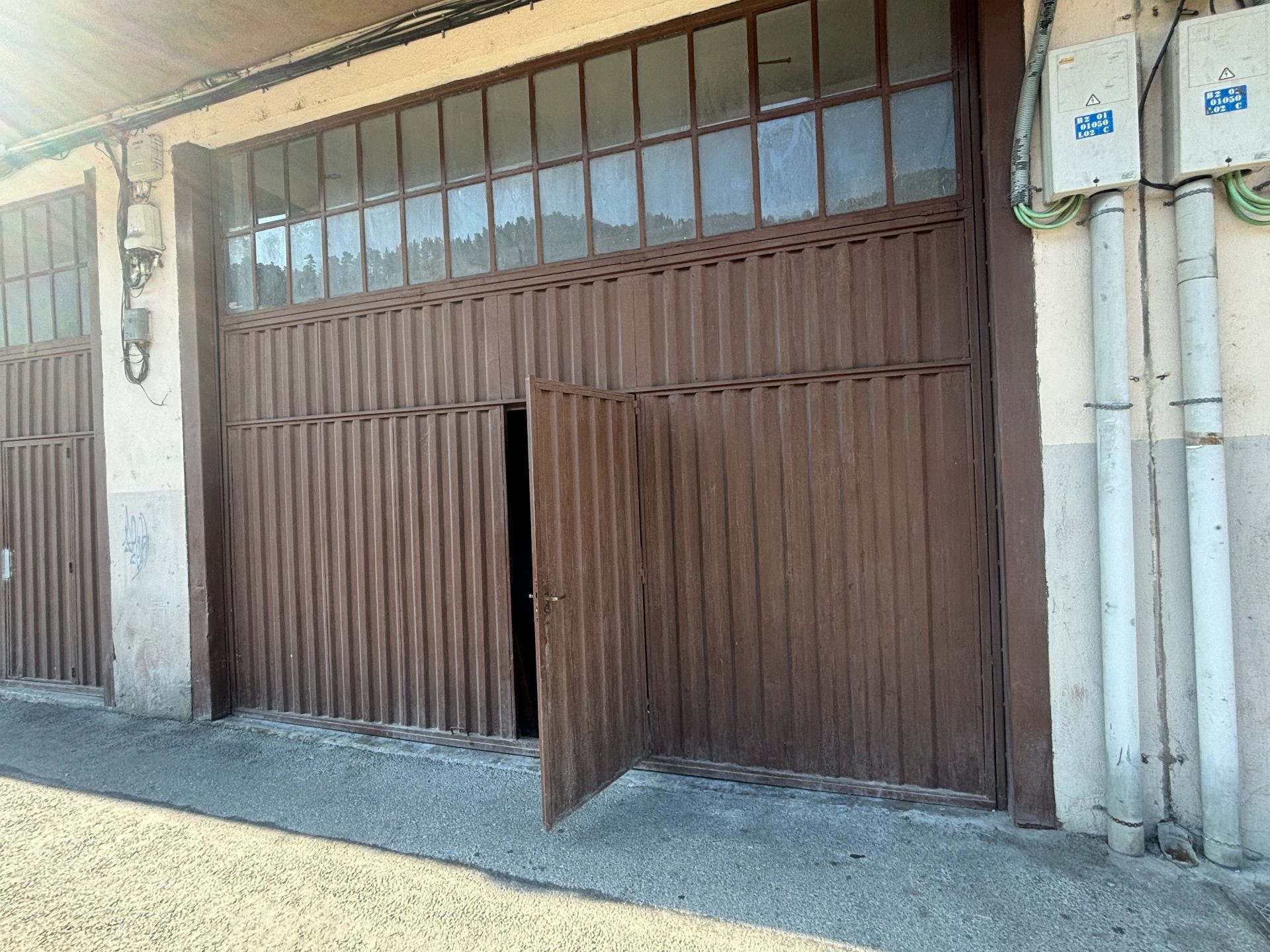 Vista exterior de Garatge en venda en Eibar