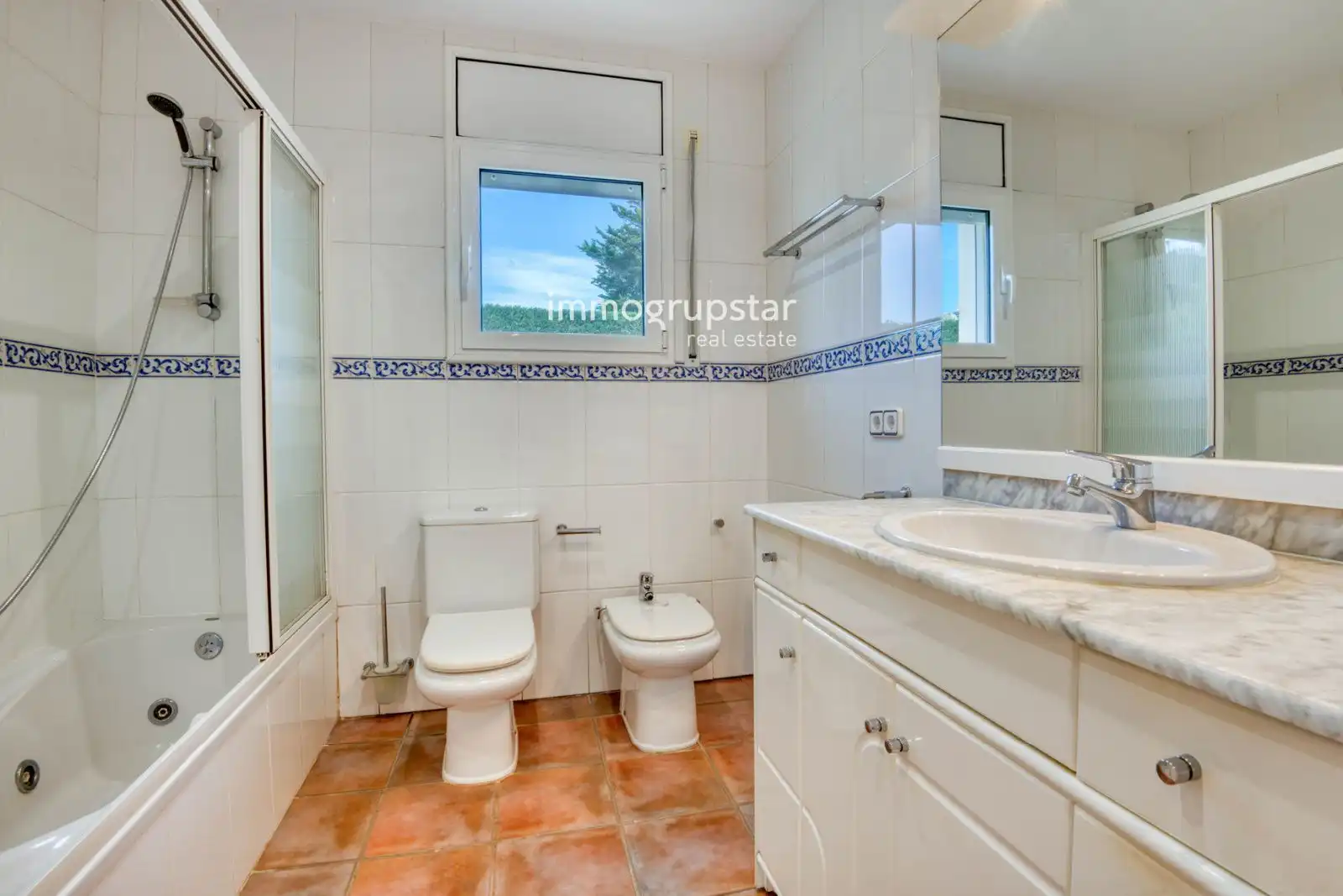 Baño de Casa o chalet en venta en Santa Cristina d'Aro con Calefacción, Terraza y Piscina