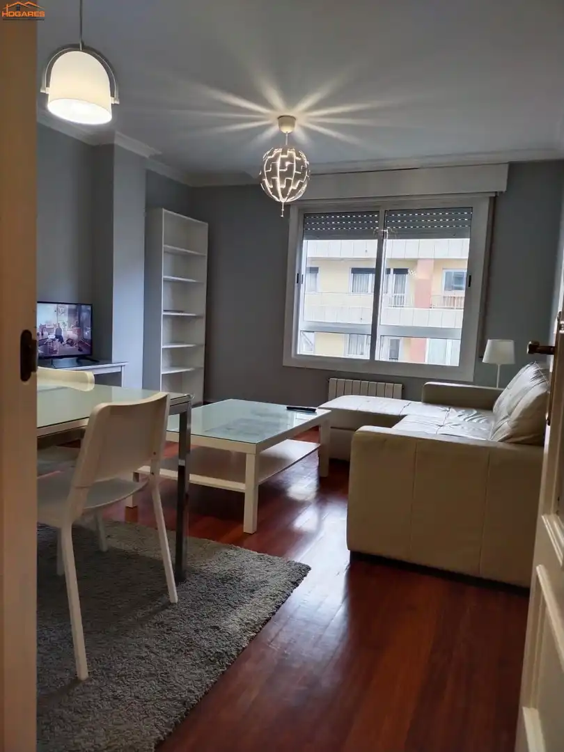 Sala de estar de Piso de alquiler en Vigo  con Calefacción y Amueblado