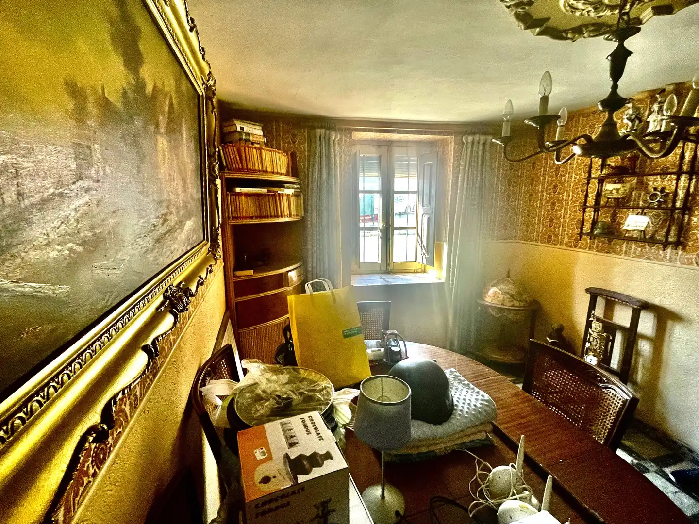 Wohnzimmer von Haus oder Chalet zum Verkauf in Villaturiel mit Privatgarten und Abstellraum