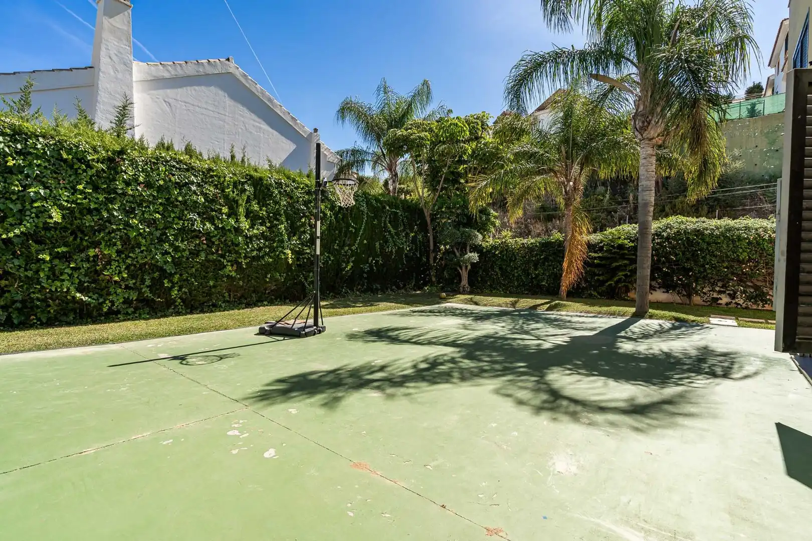 Garden of Houses for sale in Mijas  with Air Conditioner, Heating and Private garden