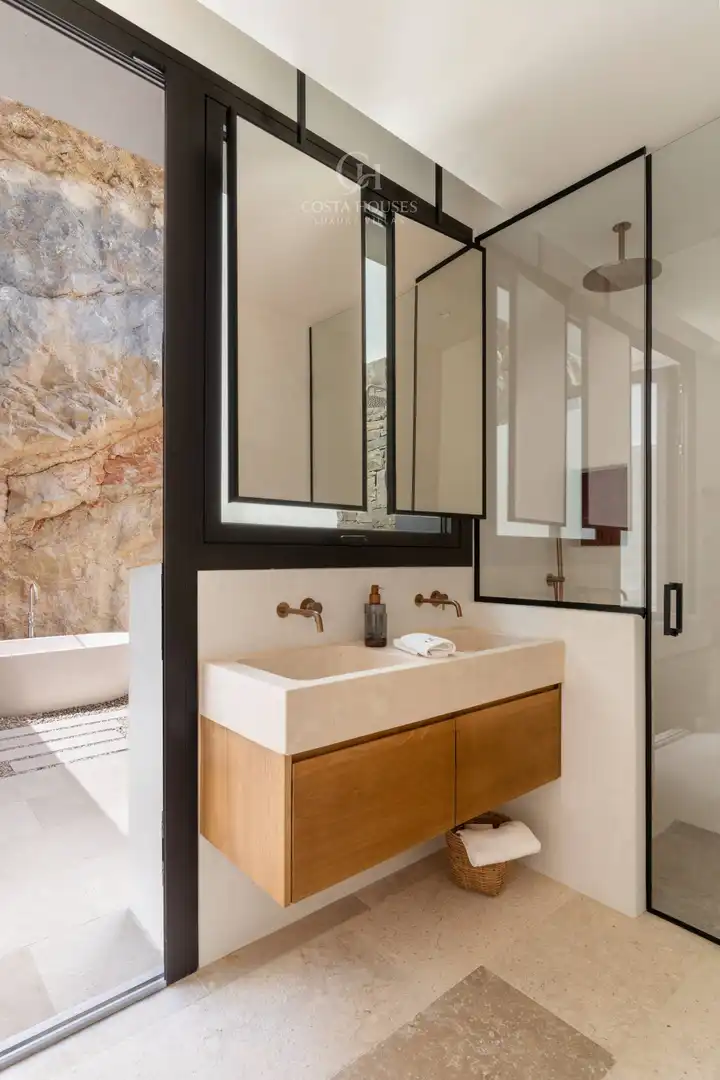 Bathroom of Houses for sale in Jávea / Xàbia  with Air Conditioner, Private garden and Terrace