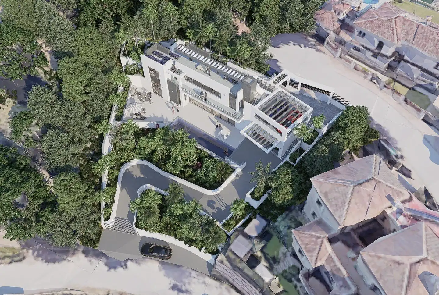 Vista exterior de Residencial en venta en Mijas