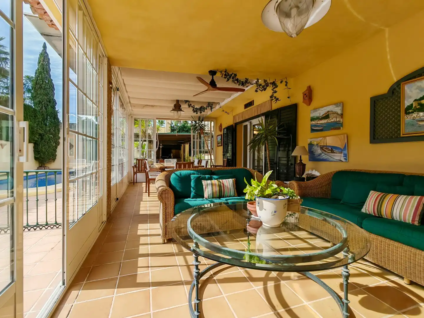 Terrace of Houses for sale in Dénia  with Air Conditioner, Heating and Private garden