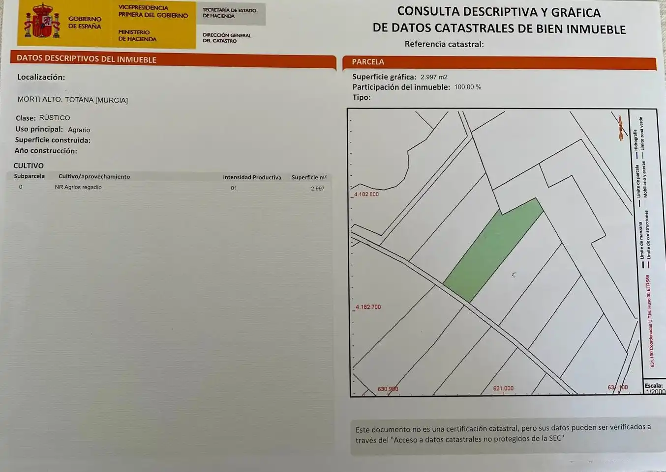 Grundstücke und Bauplätze zum Verkauf in Lugar Morti Bajo 436, imagen 4