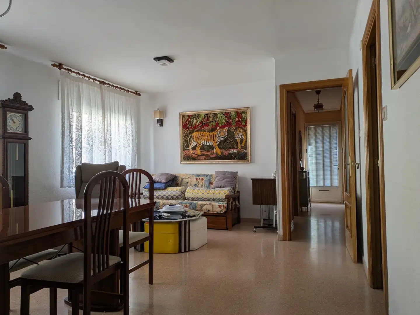 Sala d'estar de Casa o xalet en venda en Monzón amb Aire condicionat, Calefacció i Jardí privat
